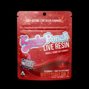 Watermelon Z Live Resin Gummies