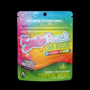 Tropical Diesel Live Rosin Gummies