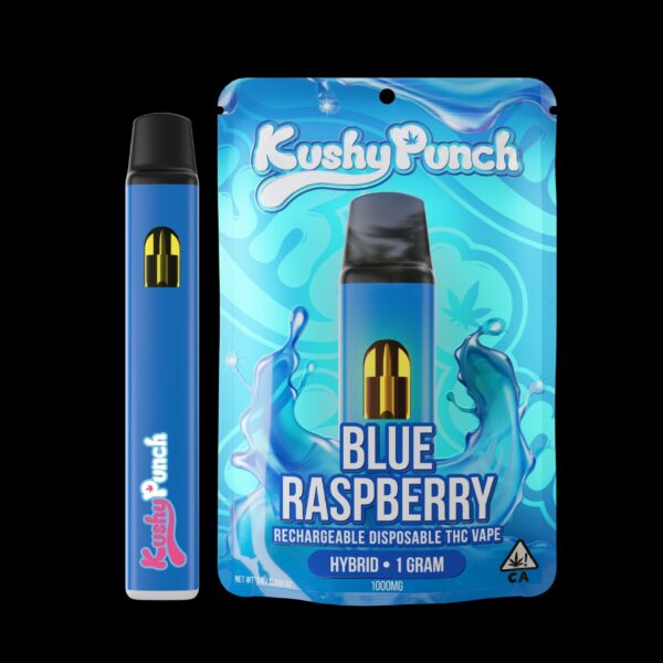 Kushy Punch Blue Raspberry
