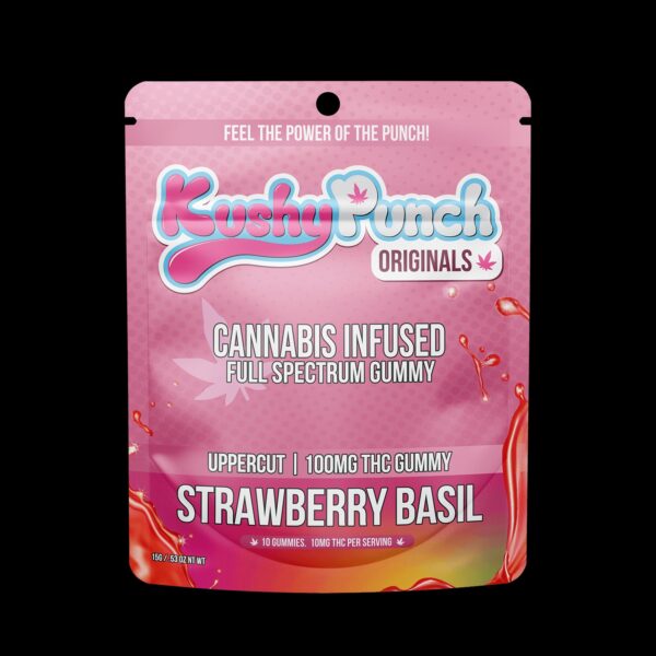 Kushy Punch Strawberry Basil Gummies