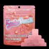 Kushy Punch Indica Peach Mango Gummies.