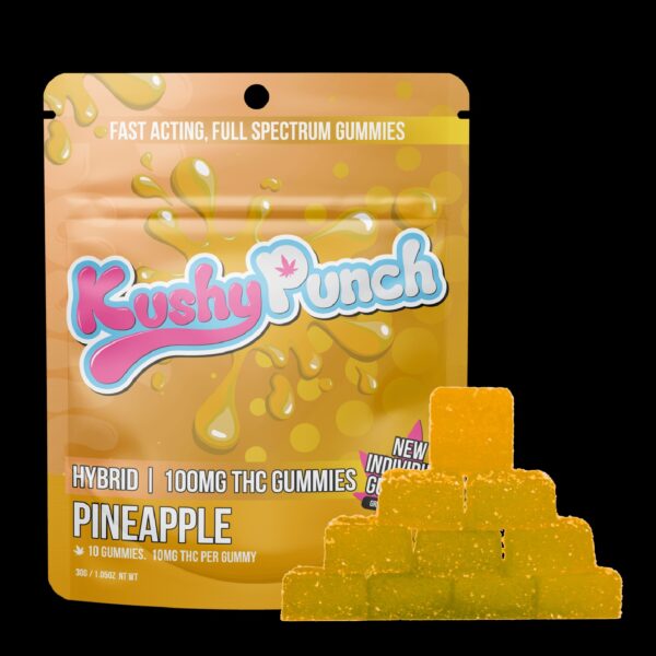 Kush Punch Pineapple Gummies
